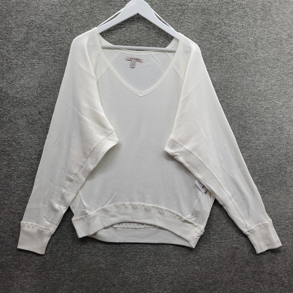 Free People Sweaters - Free People Women's Large Santa Clara Thermal Top Alabaster NWT (MSRP $78)